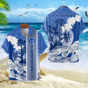 Mopar Unisex Summer Casual Hawaiian Shirts VS16