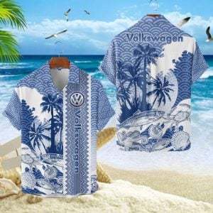 Volkswagen Unisex Summer Casual Hawaiian Shirts VS16