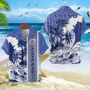 Volvo Unisex Summer Casual Hawaiian Shirts VS16
