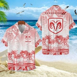 Dodge Custom Name Unisex Summer Casual Hawaiian Shirts VS11