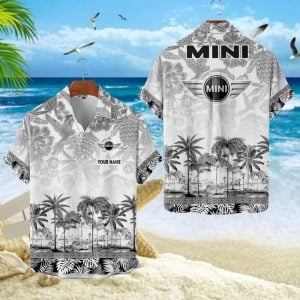 Mini Cooper Custom Name Unisex Summer Casual Hawaiian Shirts VS15