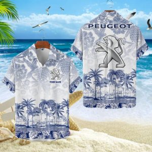 Peugeot Custom Name Unisex Summer Casual Hawaiian Shirts VS11