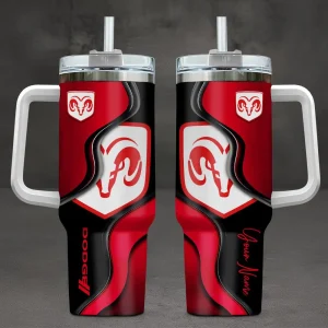 Dodge Custom Name 40oz Tumbler VS12