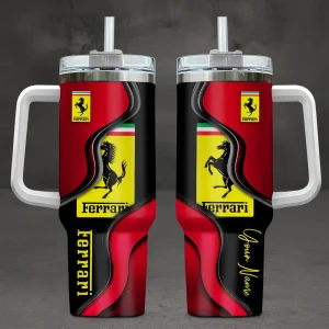 Ferrari Custom Name 40oz Tumbler VS15