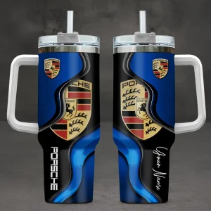 Porsche Custom Name 40oz Tumbler VS10