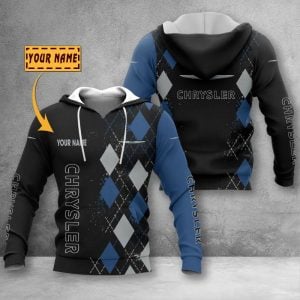 Chrysler VS34 Custom Name Zipper,Hoodie, Baseball Jacket, Bomber Jacket, Fleece Jacket, Tshirt, Sweatshirt, Polo Shirt