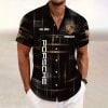 Porsche Custom Name Short SleeveTurndown Button Up Hawaiian Shirt VS08
