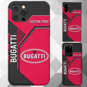 Bugatti Custom Name Phone Case For All Phone Models VS10