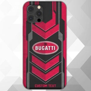 Bugatti Custom Name Phone Case For All Phone Models VS11