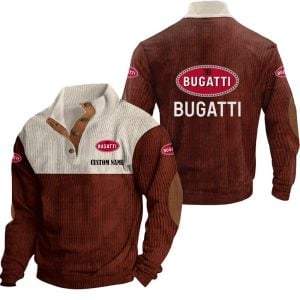 Bugatti Custom Name Casual Design Sport Sweatshirt VS01