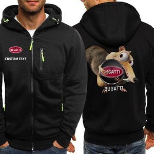 Bugatti Custom Name High Quality Thick Hoodie VS22