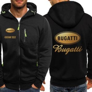 Bugatti Custom Name High Quality Thick Hoodie VS20