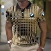BMW Custom Name Modern Fit Luxe Classic Polo Shirt VS32A
