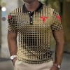 Tesla Custom Name Modern Fit Luxe Classic Polo Shirt VS32A