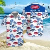 Bugatti Unisex Summer Casual Hawaiian Shirts VS14