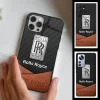 Rolls Royce Custom Name Phone Case For All Phone Models VS06