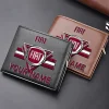 Fiat Custom Name Fashion Leather Wallet VS07