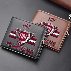 Fiat Custom Name Fashion Leather Wallet VS07