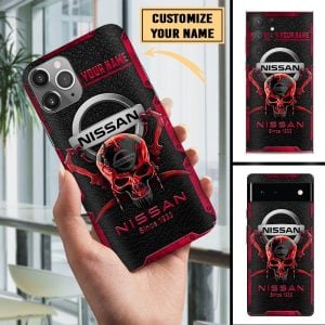 Nissan Custom Name Phone Case For All Phone Models VS22