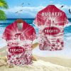 Bugatti Unisex Summer Casual Hawaiian Shirts VS17