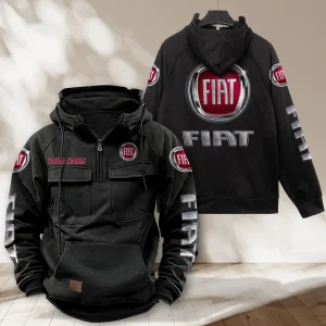 Fiat Custom Name High Quality Cotton Men Thick Hoodie VS02