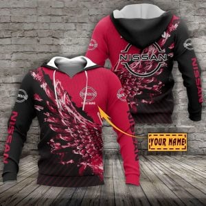 Nissan VS59 Custom Name Zipper,Hoodie, Baseball Jacket, Bomber Jacket, Fleece Jacket, Tshirt, Sweatshirt, Polo Shirt