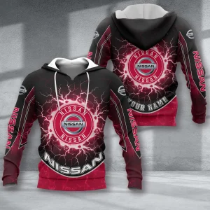 Nissan VS57 Custom Name Zipper,Hoodie, Baseball Jacket, Bomber Jacket, Fleece Jacket, Tshirt, Sweatshirt, Polo Shirt
