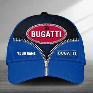 Bugatti VS46 Custom Name Universal Fit Unisex Classic Cap