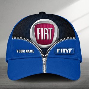 Fiat Custom Name Universal Fit Unisex Classic Cap VS30