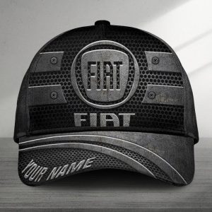 Fiat Custom Name Universal Fit Unisex Classic Cap VS26