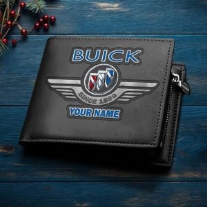 Buick Custom Name Casual Leather Wallet VS09