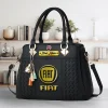 Fiat Custom Name Classic Leather Women Handbag VS03