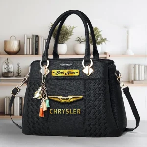 Chrysler Custom Name Classic Leather Women Handbag VS01