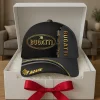 Bugatti VS37 Custom Name Universal Fit Unisex Classic Cap