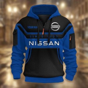 Nissan Custom Name High Quality Cotton Thick Hoodie VS09