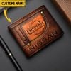 Nissan Custom Name Casual Leather Wallet VS03