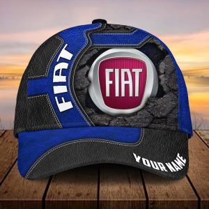 Fiat Custom Name Universal Fit Unisex Classic Cap VS15