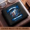Buick Custom Name Casual Leather Wallet VS03