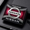 Nissan Custom Name Casual Leather Wallet VS05