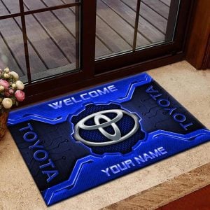 Toyota Custom Name Welcome Personalized Doormat VS08
