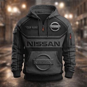Nissan Custom Name High Quality Cotton Thick Hoodie VS01