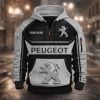 Peugeot Custom Name High Quality Cotton Thick Hoodie VS05