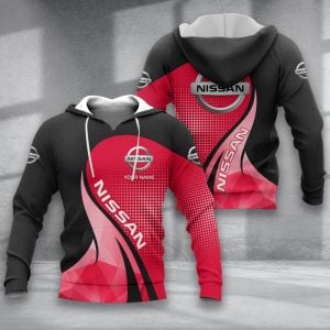 Nissan VS54 Custom Name Zipper,Hoodie, Baseball Jacket, Bomber Jacket, Fleece Jacket, Tshirt, Sweatshirt, Polo Shirt