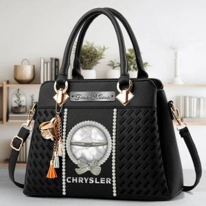 Chrysler Custom Name Classic Leather Women Handbag VS03