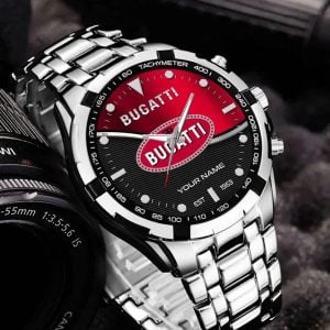Bugatti Custom Name Elegant Fashion Design Watch VS15