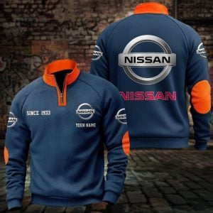 Nissan Custom Name Casual Design Sport Sweatshirt VS04