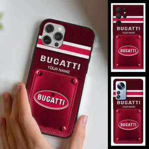 Bugatti Custom Name Phone Case For All Phone Models VS16
