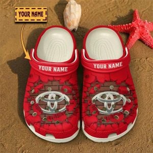 Toyota Custom Name Classic Casual Crocs Shoes VS03