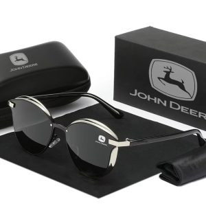 John Deere Design Cat Eye Polarized Women Sunglasses VS07D