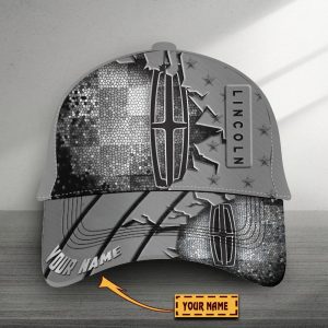 Lincoln Custom Name Universal Fit Unisex Classic Cap VS42